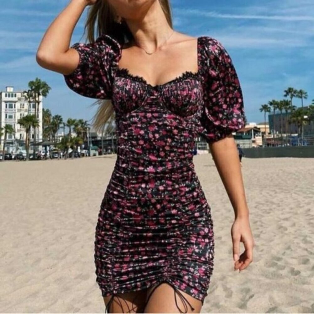 For Love and Lemons Melrose Dress Women Size Medium